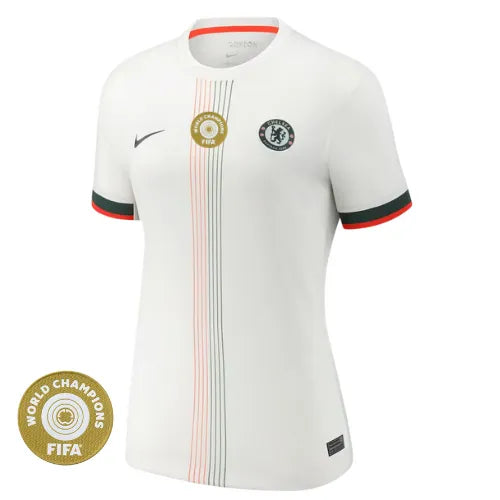 Camisa Chelsea II 2025/26 Branca Feminina - Torcedor - foto 3