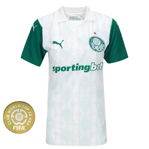 Camisa Palmeiras II 2025/26 Branca Feminina - Torcedor - foto 6