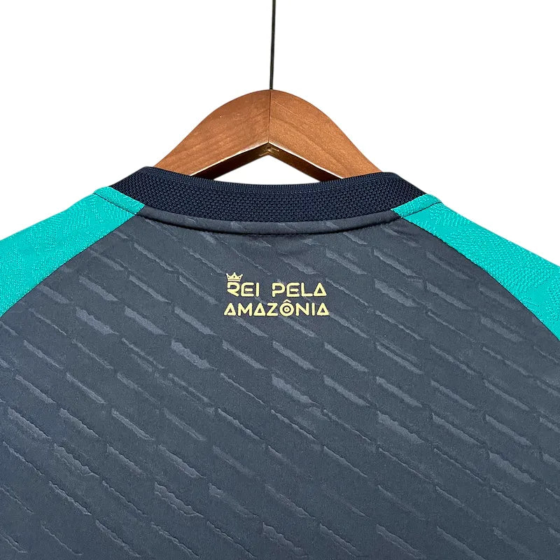 Camisa Remo III 2025/26 Preta e Verde - Torcedor