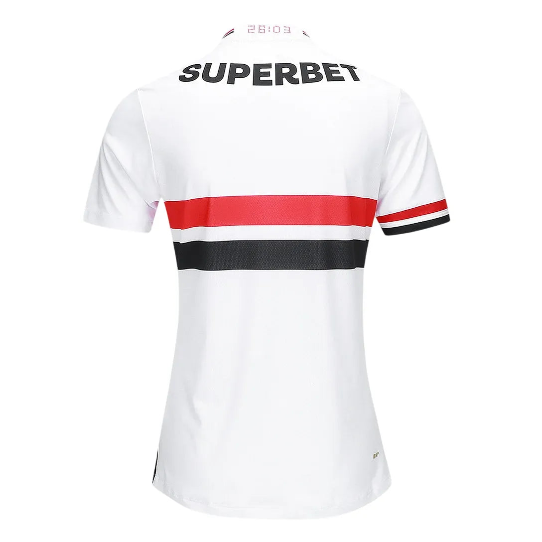 Camisa Tricolor I 2025/26 Branca Feminina - Torcedor