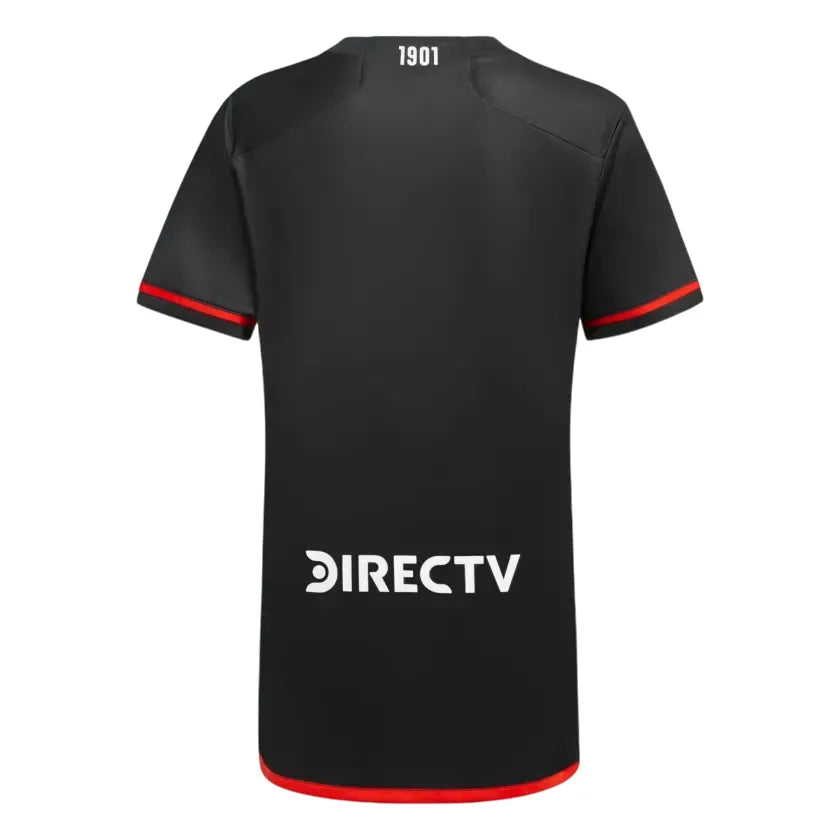 Camisa River Plate III 2024/25 Preta Feminina - Torcedor