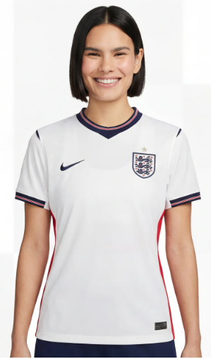 Camisa Inglaterra Woman Copa do Mundo 2026