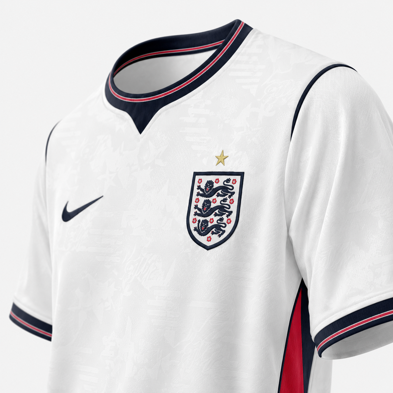 Camisa Inglaterra Casa 2026 - Copa do Mundo