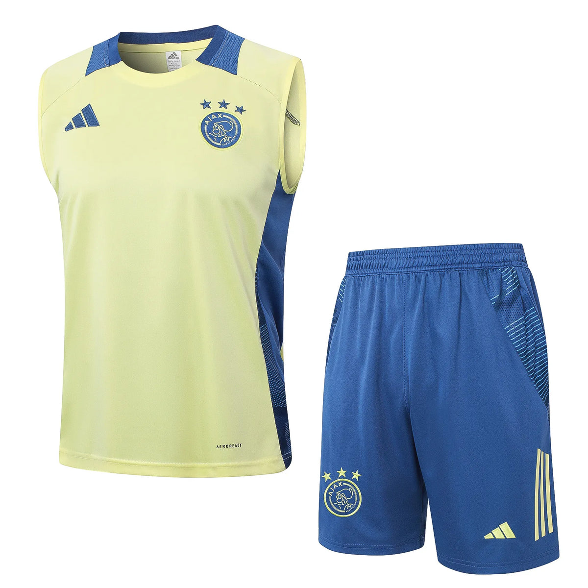 Conjunto Ajax Treino Regata 24/25 - Amarela
