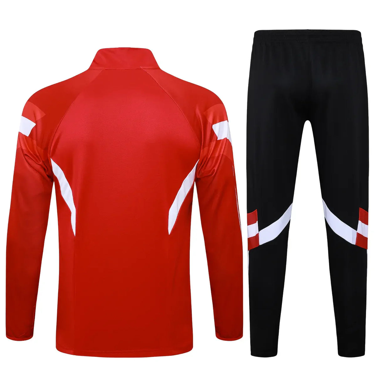Conjunto Agasalho Treino Bayern de Munique 24/25 - Vermelho e Branco