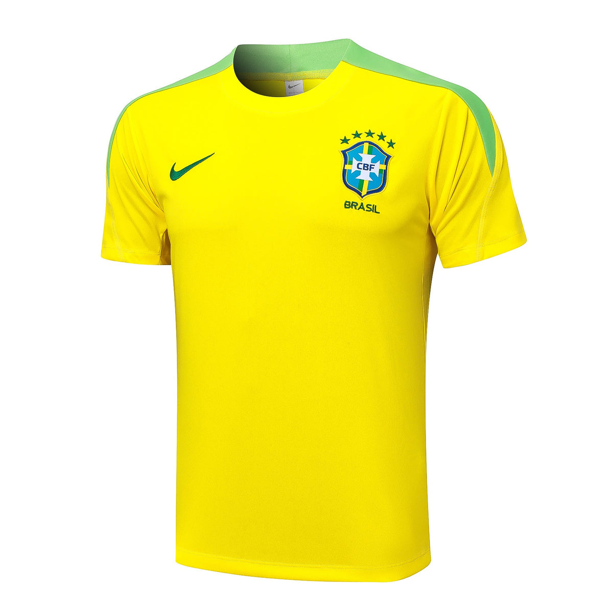 Conjunto Brasil Treino 24/25 - Amarelo e Verde - foto 4