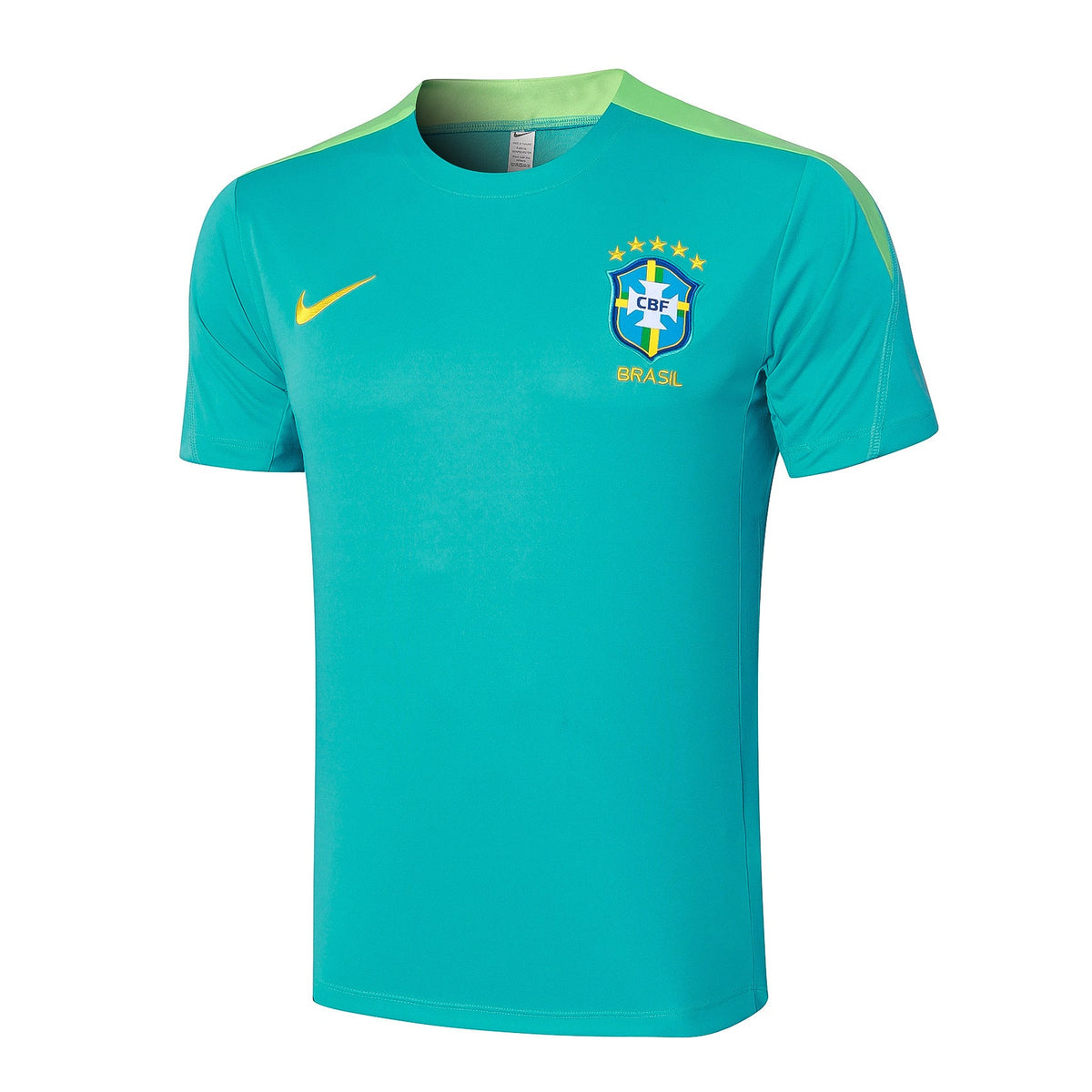 Conjunto Brasil Treino 24/25 - Azul Ciano - foto 4