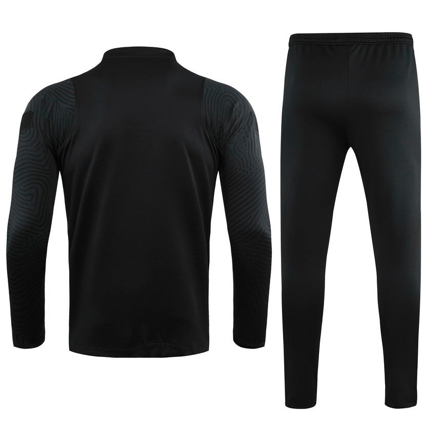 Conjunto Agasalho Treino Brasil 24/25 - All Black - foto 2