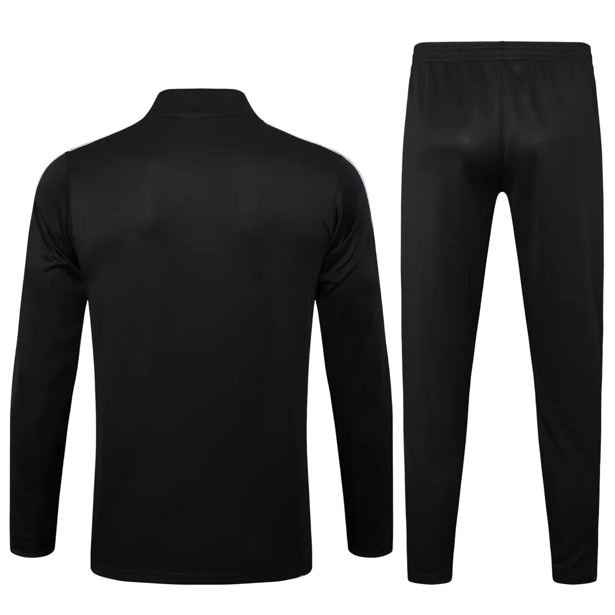 Conjunto Agasalho Treino Manchester United 24/25 - Preto e Vermelho