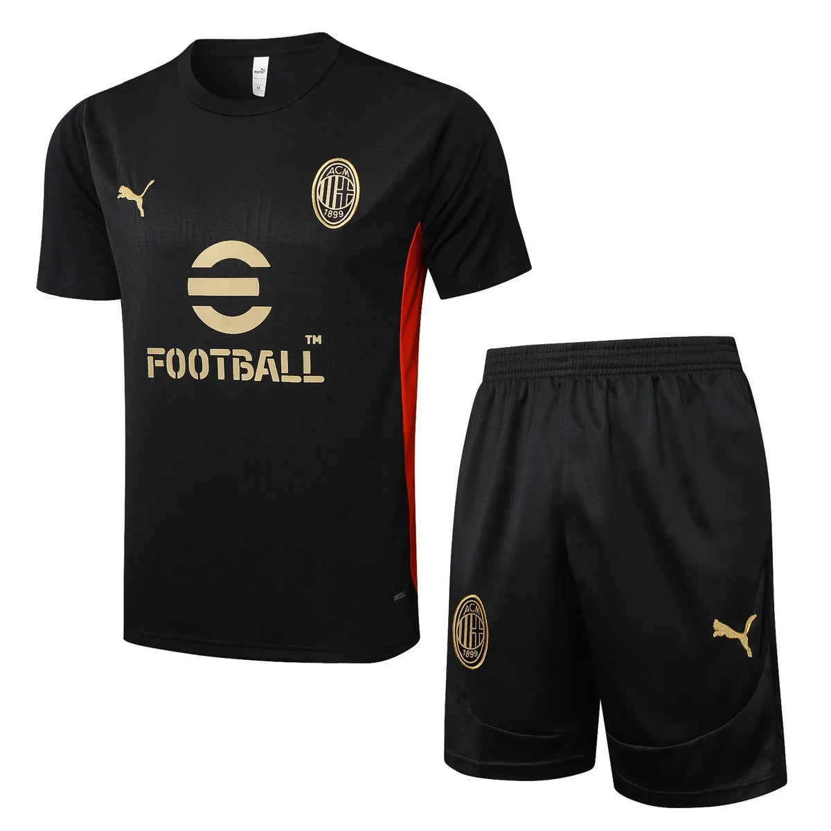 Conjunto Milan Treino 24/25 - Preto - Oliver Company