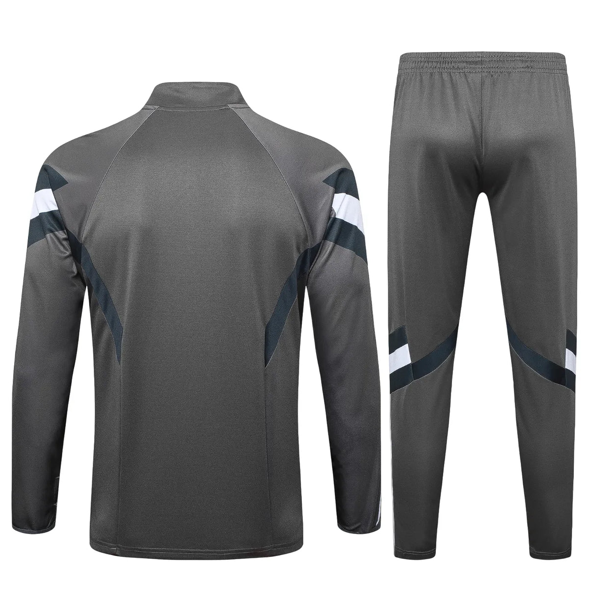 Conjunto Agasalho Treino Real Madrid 24/25 - Cinza