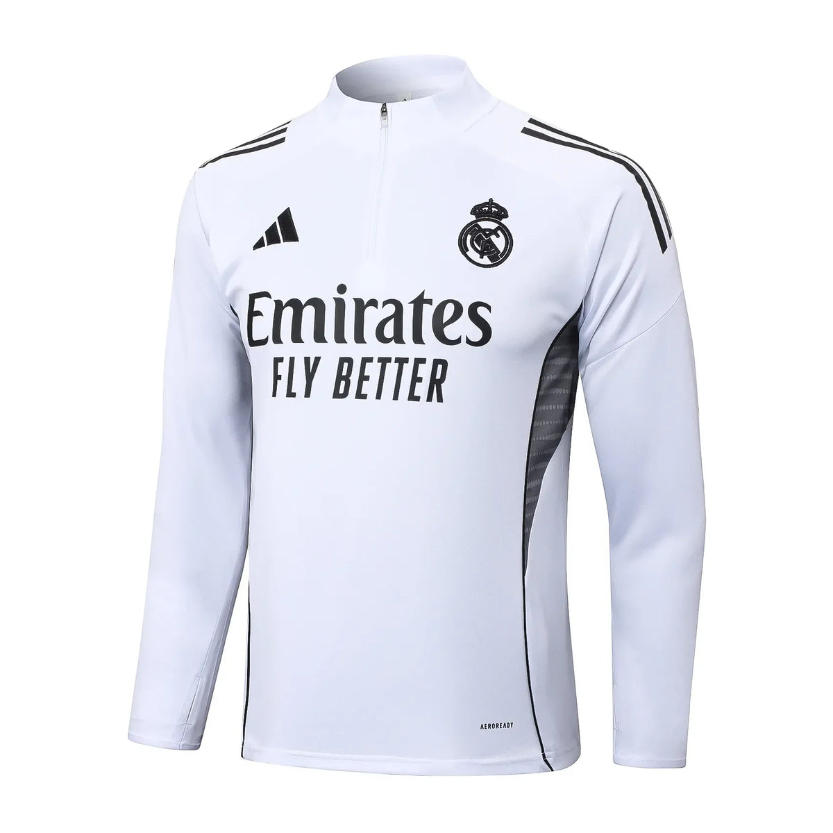 Conjunto Agasalho Treino Real Madrid 25/26 - Branco - foto 3