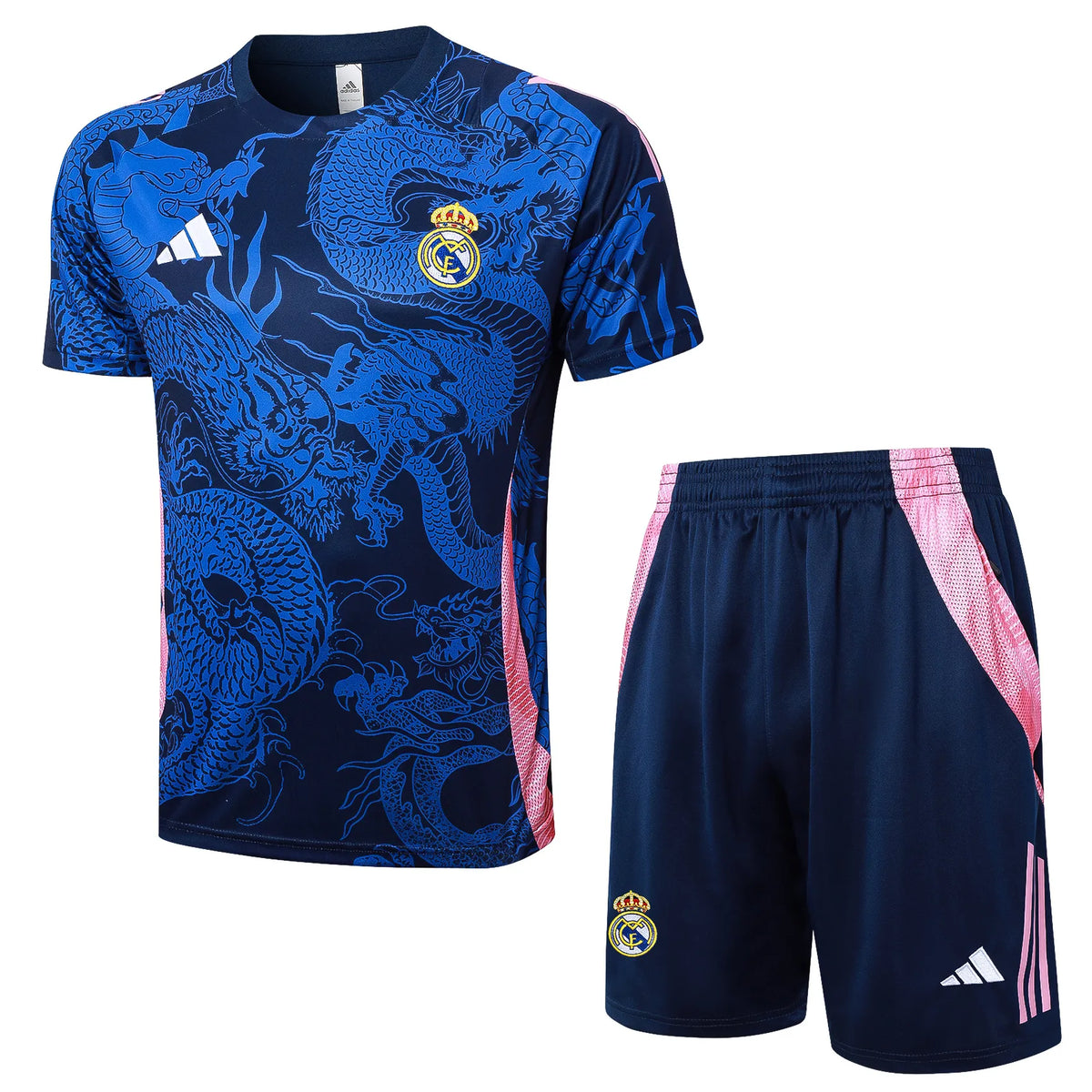 Conjunto Real Madrid Treino 24/25 - Azul Dragão