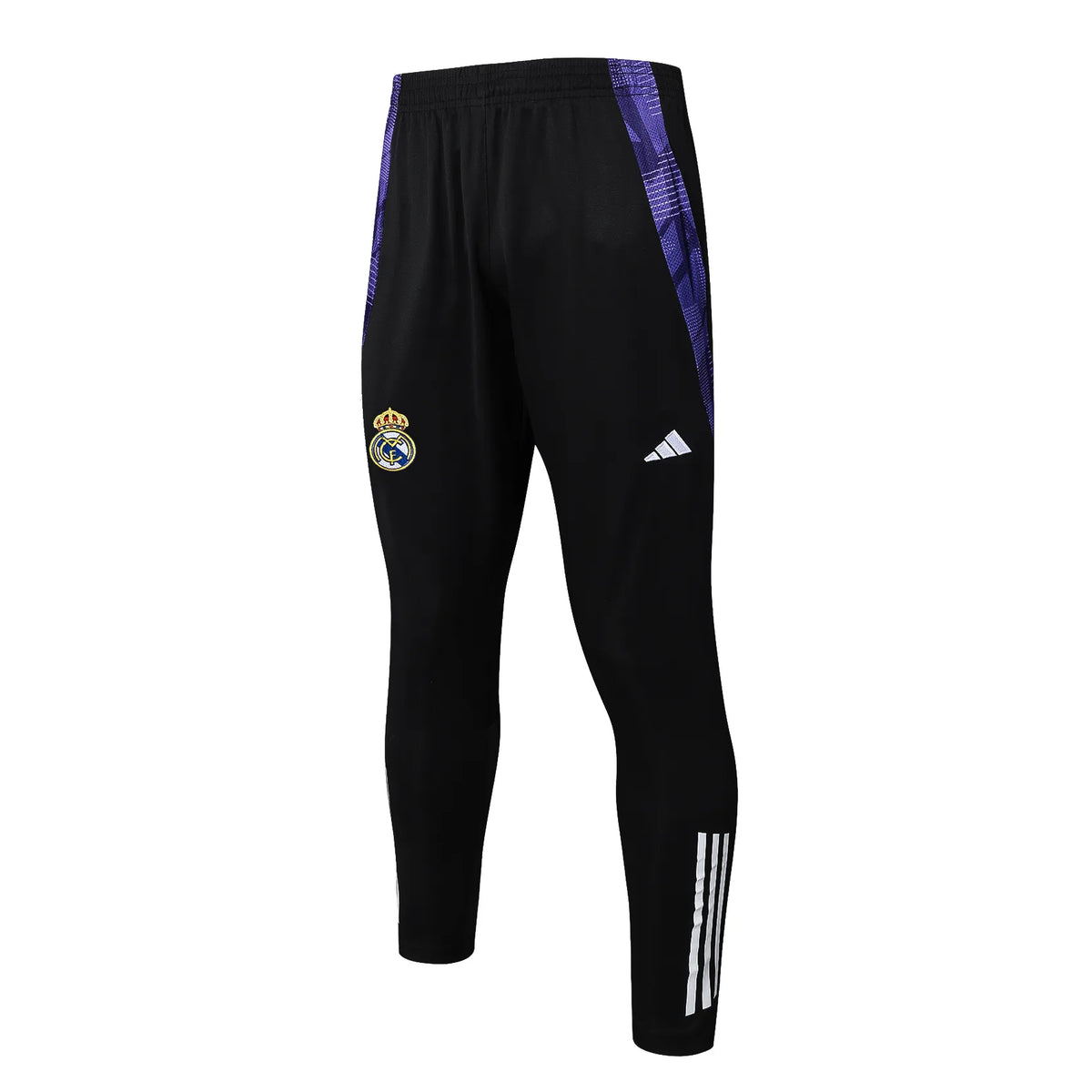 Conjunto Agasalho Treino Real Madrid 24/25 - Preto e Roxo
