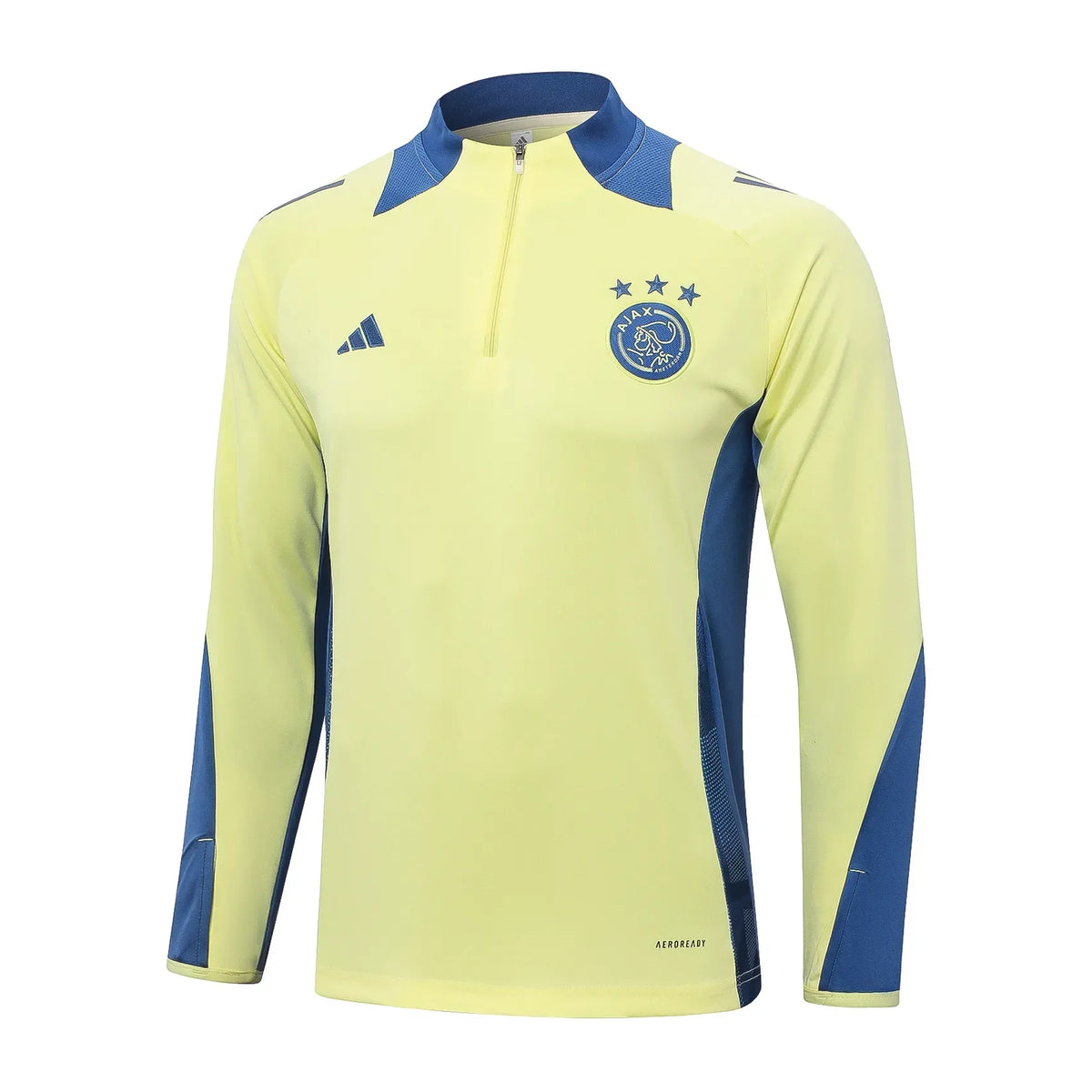 Conjunto Agasalho Treino Ajax 24/25 - Amarelo
