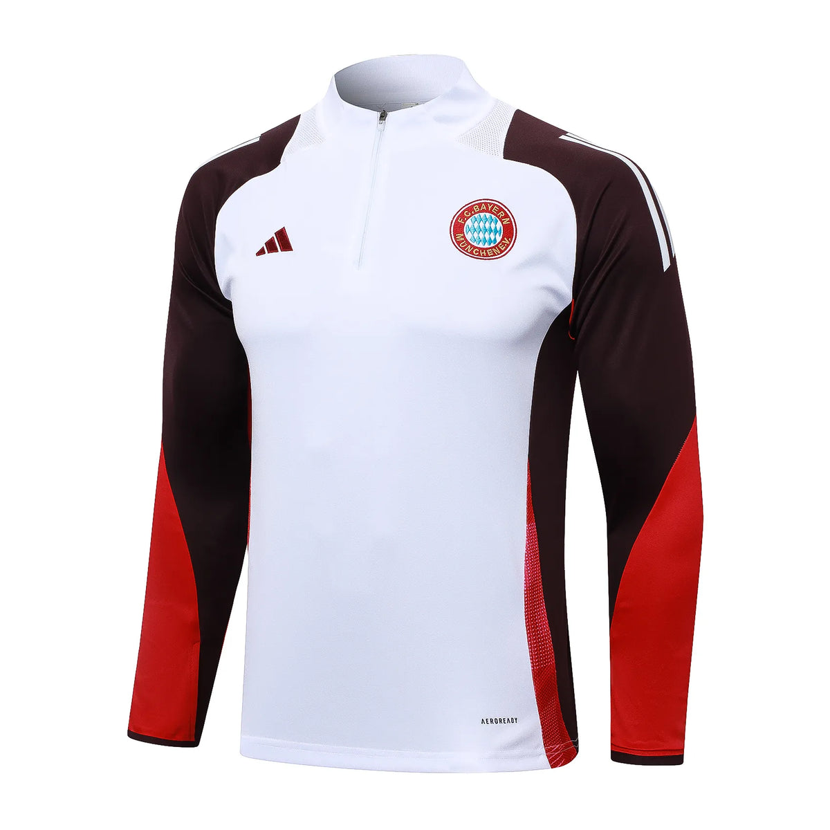 Conjunto Agasalho Treino Bayern de Munique 24/25 - Branco