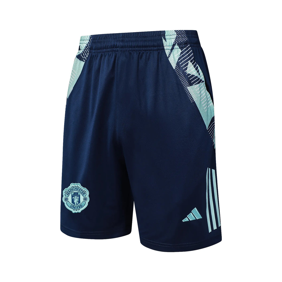 Conjunto Manchester United Treino 24/25 - Azul Turquesa - foto 4