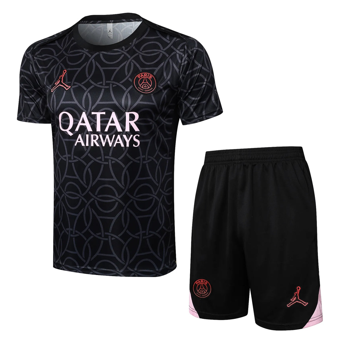 Conjunto PSG Treino 24/25 - Preto