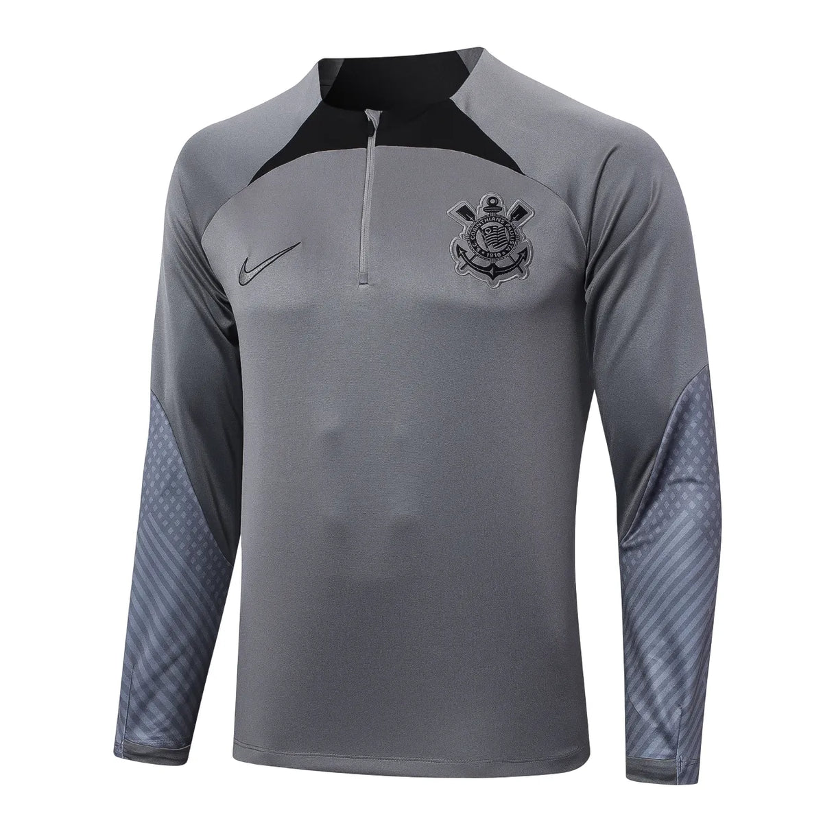 Conjunto Agasalho Treino Corinthians 24/25 - Cinza