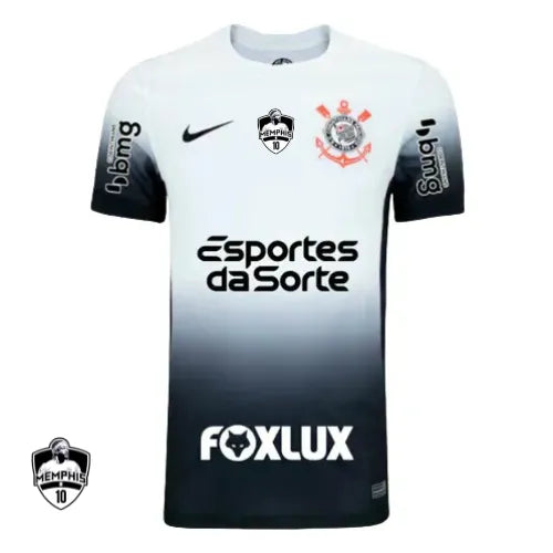 Camisa Corinthians Branca #Memphis10 I 2024/25 - Torcedor