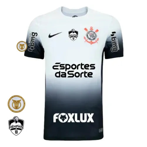 Camisa Corinthians Branca #Memphis10 I 2024/25 - Torcedor