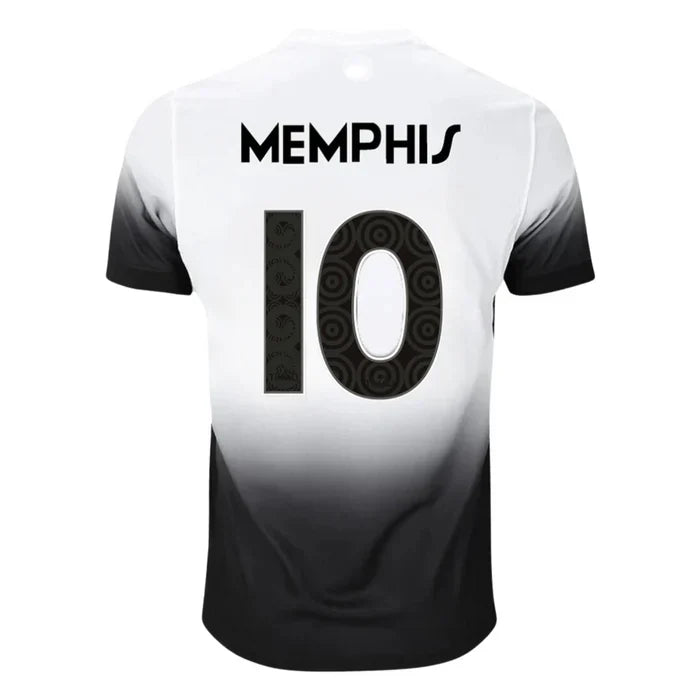 Camisa Corinthians Branca #Memphis10 I 2024/25 - Torcedor