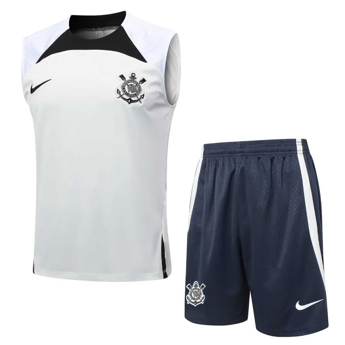 Conjunto Corinthians Treino Regata 24/25 - Branco - Oliver Company