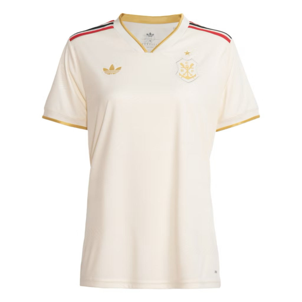 Camisa Flamengo CRF III 2025/26 Creme - Torcedor - Oliver Company