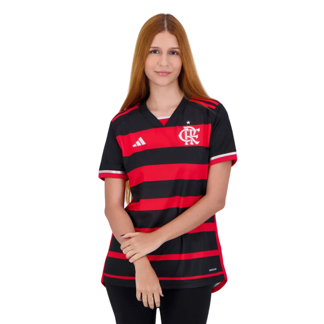 Camisa Flamengo Adidas I 2024/25 Feminina - Torcedor - Oliver Company