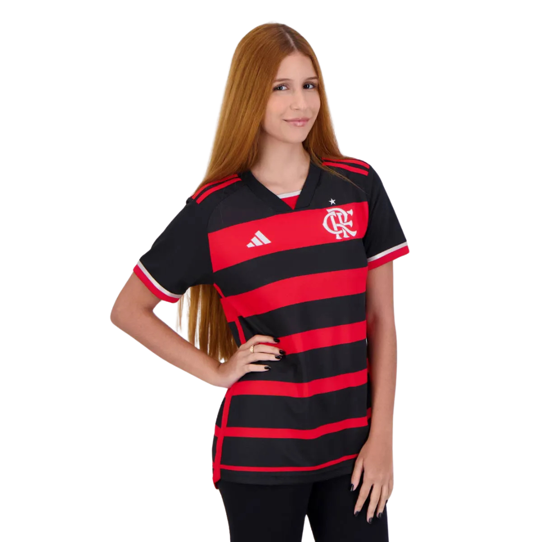 Camisa Flamengo Adidas I 2024/25 Feminina - Torcedor - foto 3
