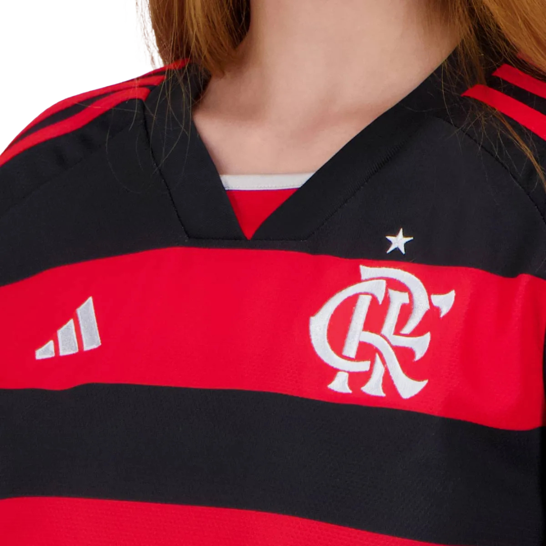 Camisa Flamengo Adidas I 2024/25 Feminina - Torcedor - foto 5