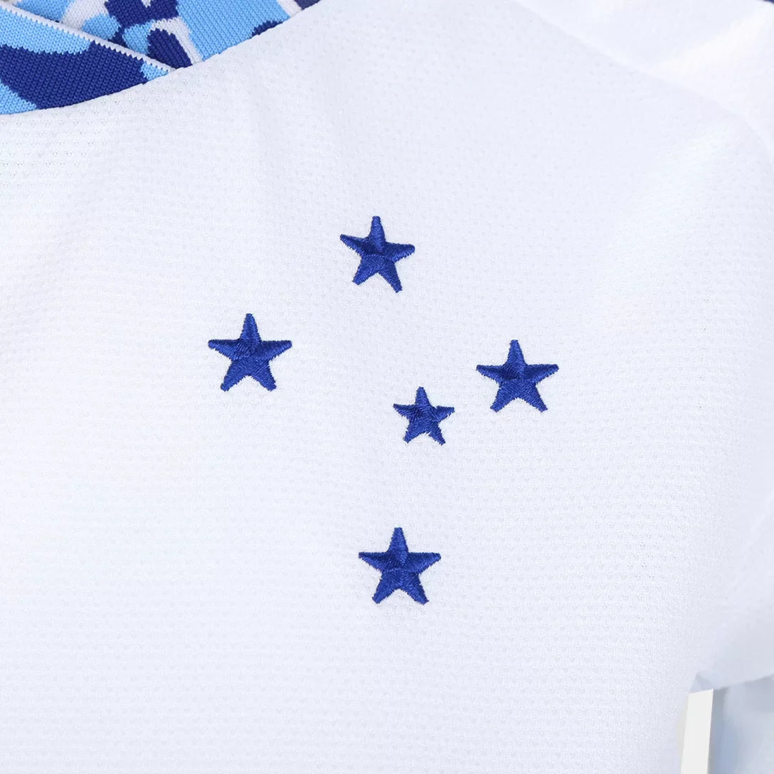 Camisa Cruzeiro II 2024/25 Branca Feminina - Torcedor