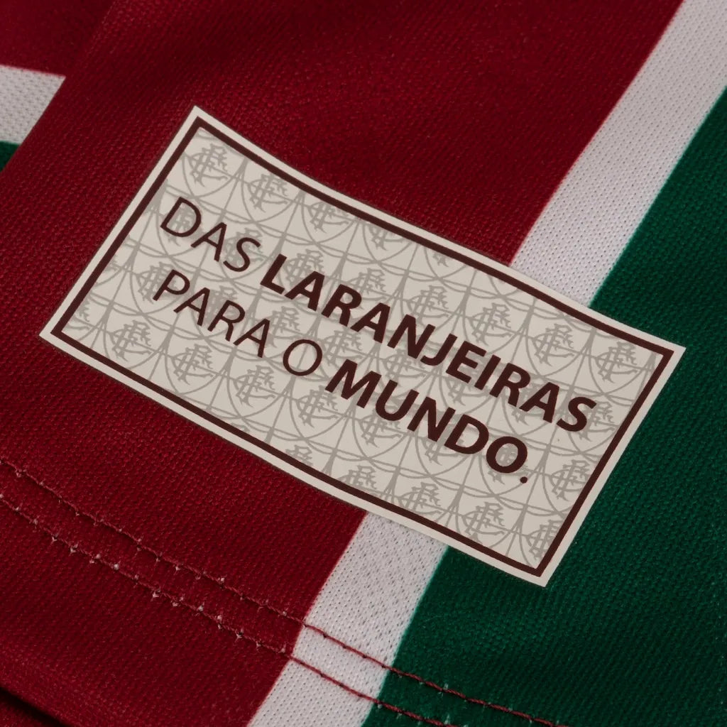 Camisa Fluminense I 2025/26 Vinho e Verde Feminina - Torcedor - foto 6