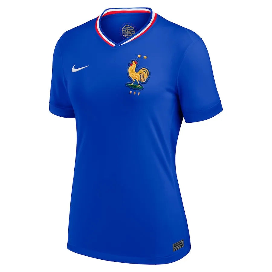 Camisa França I 2024 Azul Feminina - Torcedor