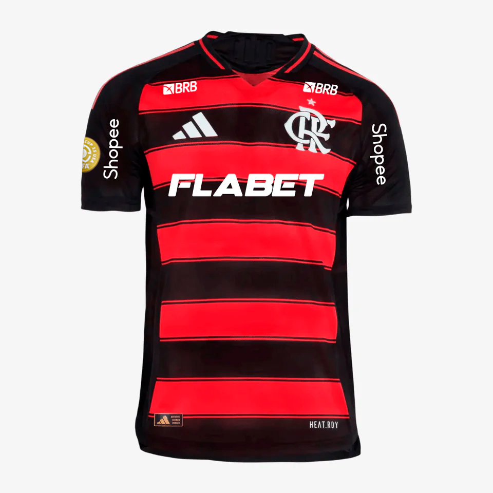 Camisa Adidas Flamengo 2025/26 I Jogador Com Patrocínios - foto 2