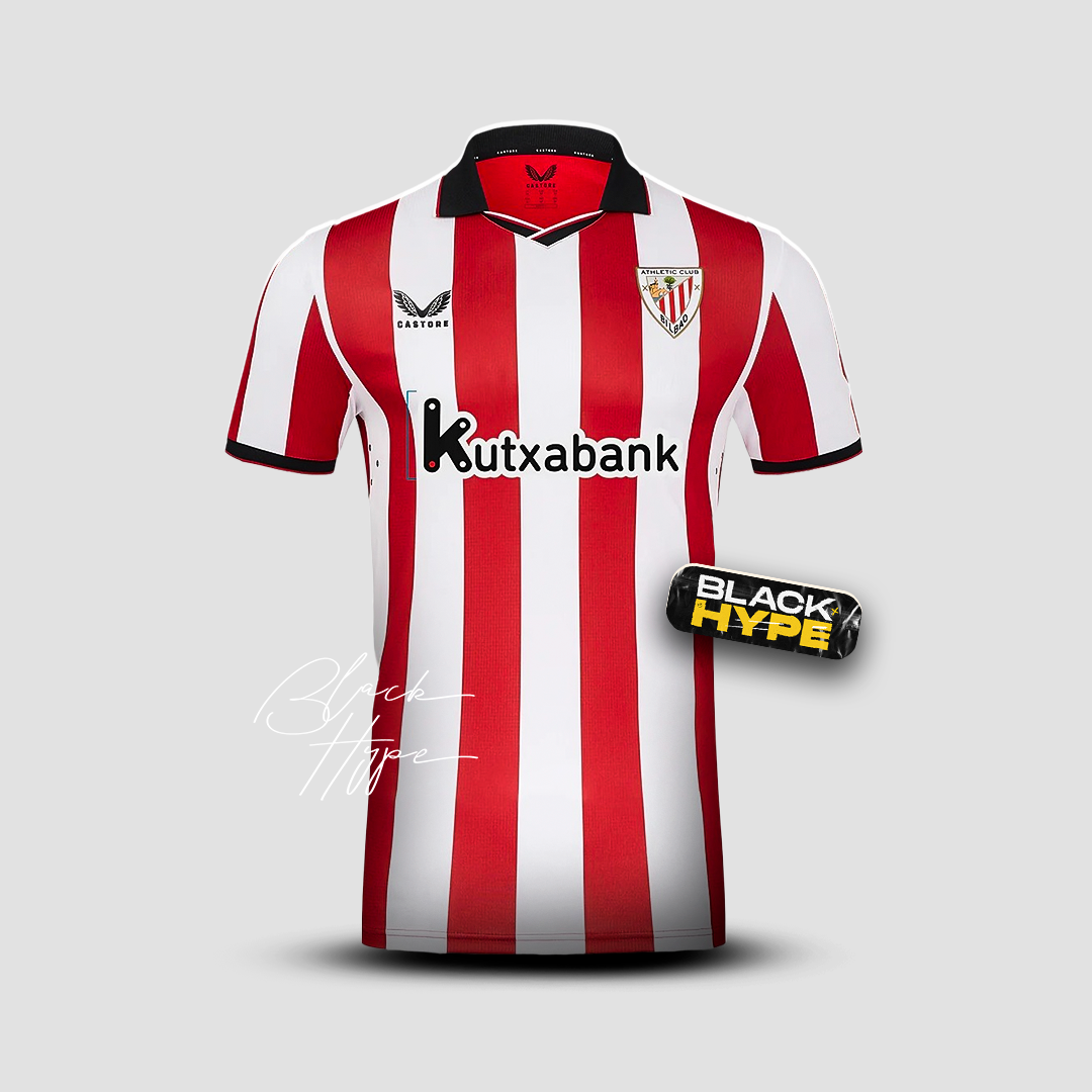 Camisa Athletic Bilbao I 2025/26 - Torcedor