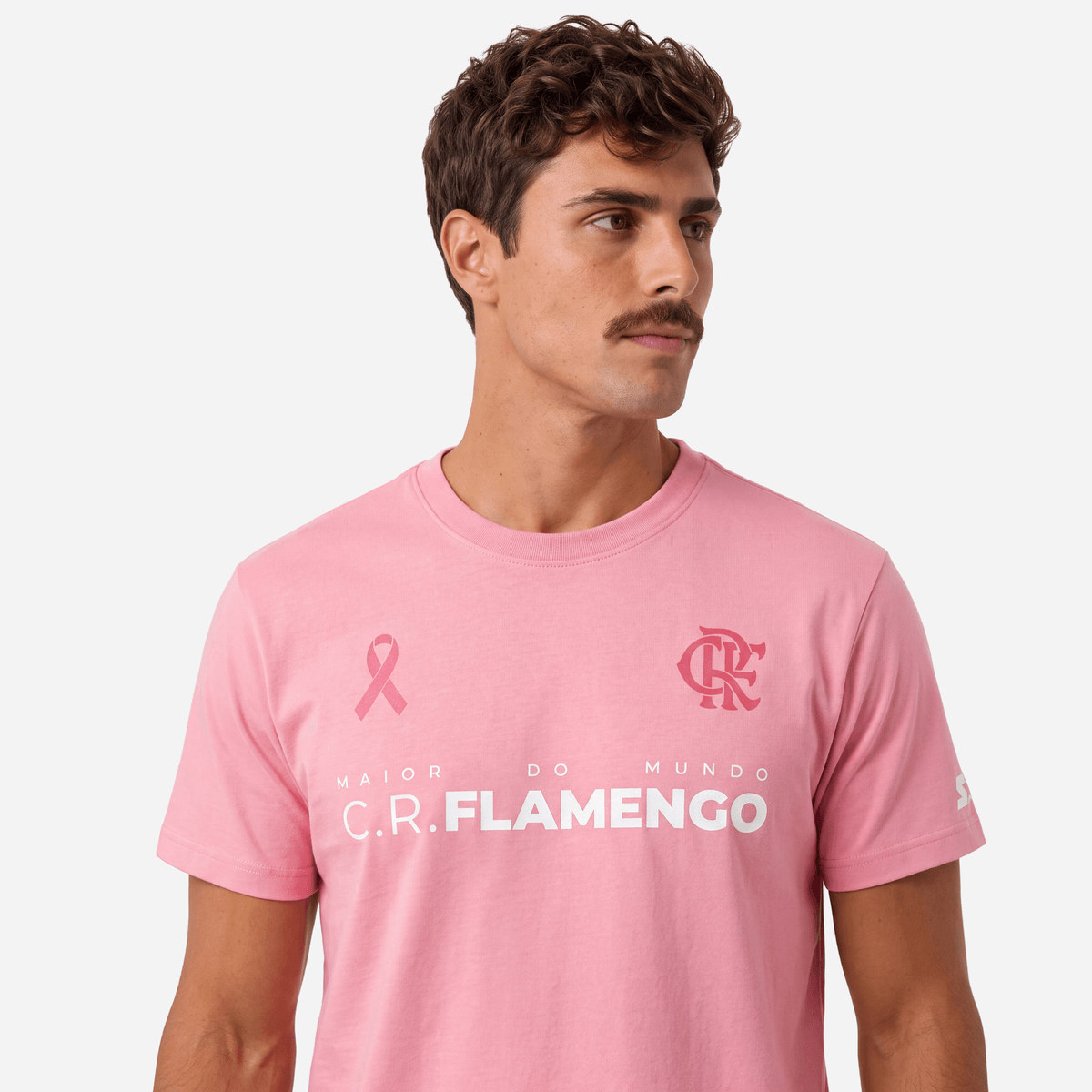 Camisa Flamengo Outubro Rosa 2026 Torcedor - outro ângulo