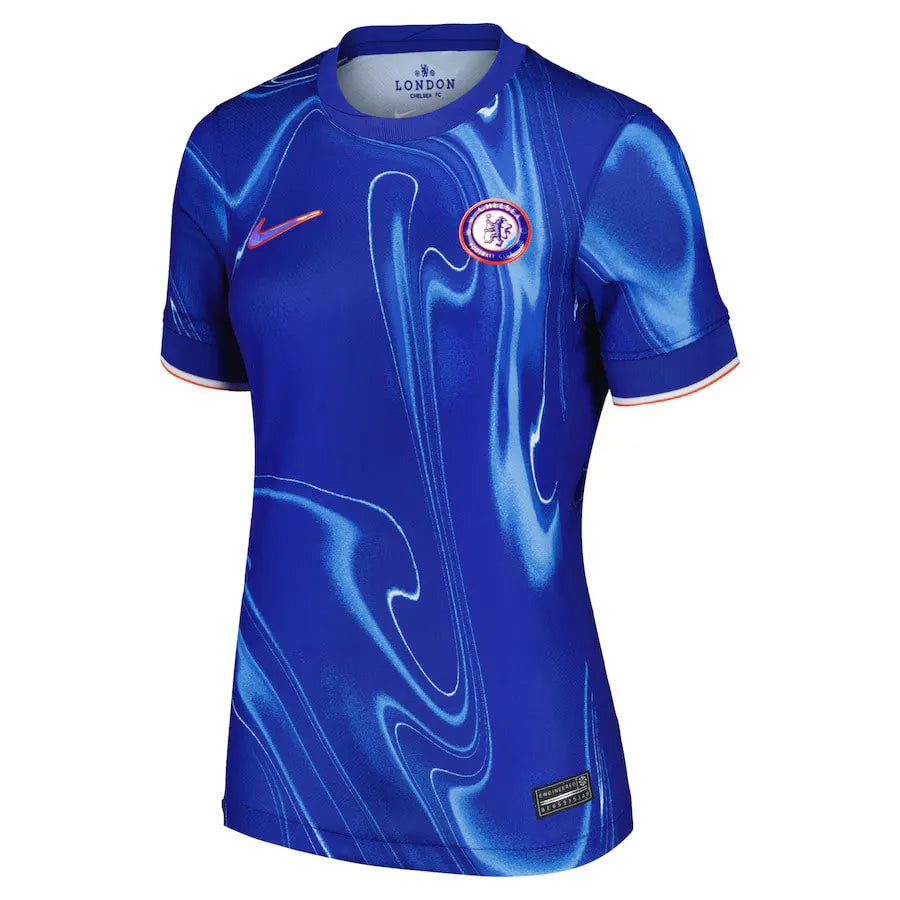 Camisa Chelsea I 2024/25 Azul Feminina - Torcedor
