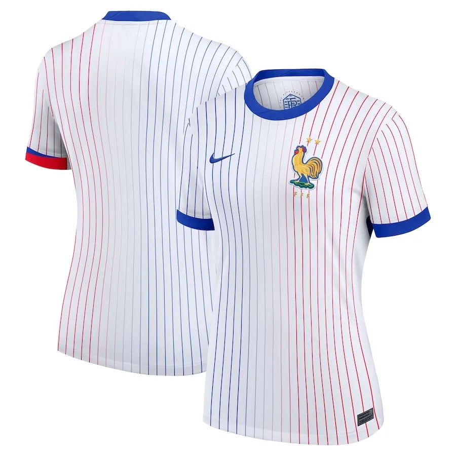 Camisa França II 2024 Branca Feminina - Torcedor