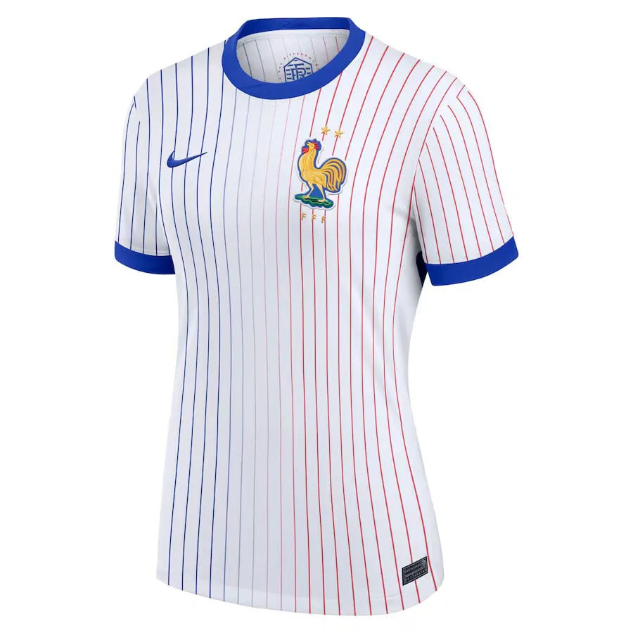 Camisa França II 2024 Branca Feminina - Torcedor