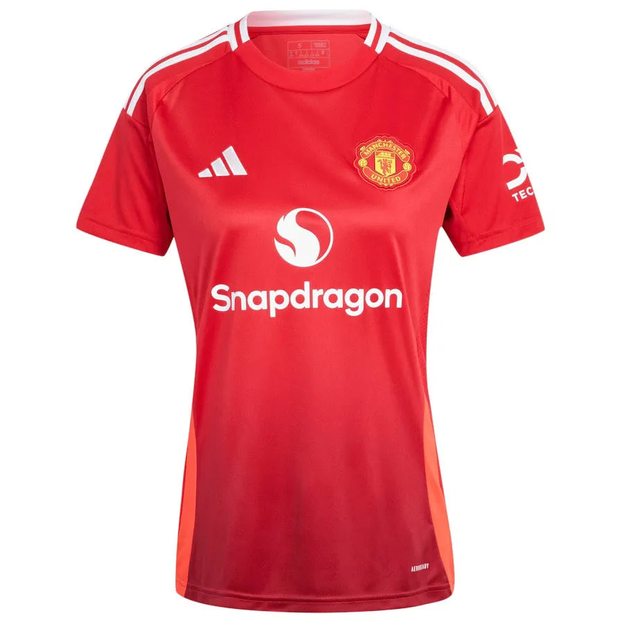 Camisa Manchester United I 2024/25 Vermelha Feminina - Torcedor - Oliver Company