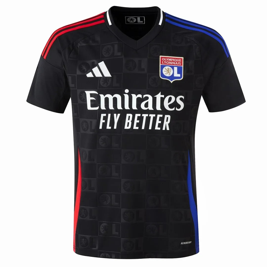 Camisa Lyon II 2024/25 Preta - Torcedor