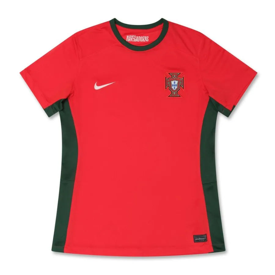 Camisa Portugal I 2024 Vermelha Feminina - Torcedor