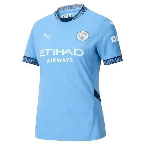 Camisa Manchester City I 2024/25 Azul Feminina - Torcedor