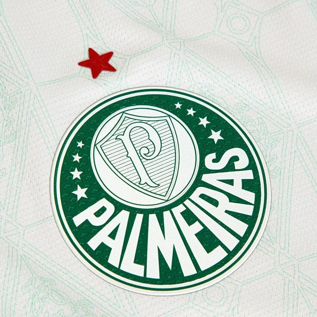 Camisa Palmeiras II 2025/26 Branca - Jogador