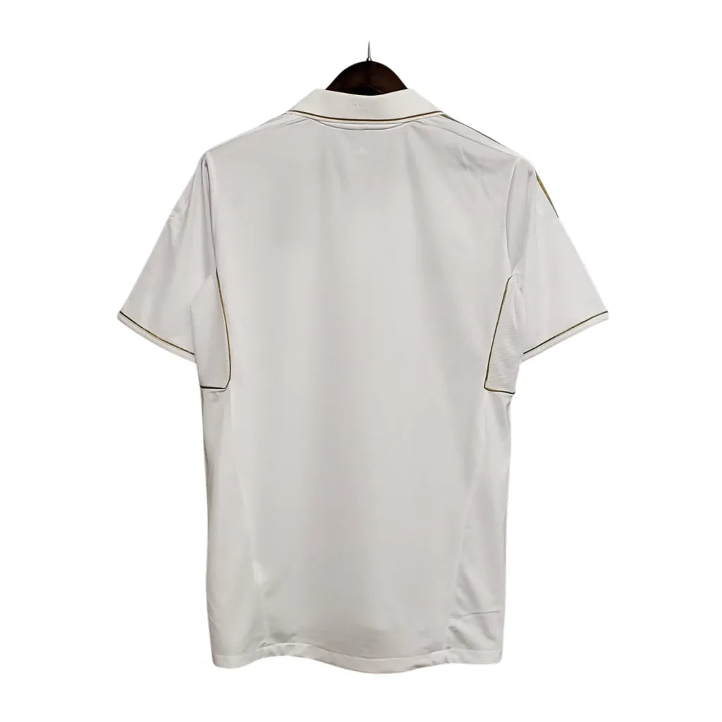 Camisa Retrô Real Madrid I 2011/12 Branca e Dourada - foto 3