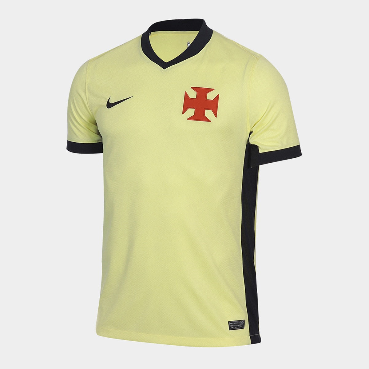 Camisa Vasco III 2026/27 Amarela Torcedor - vista frontal