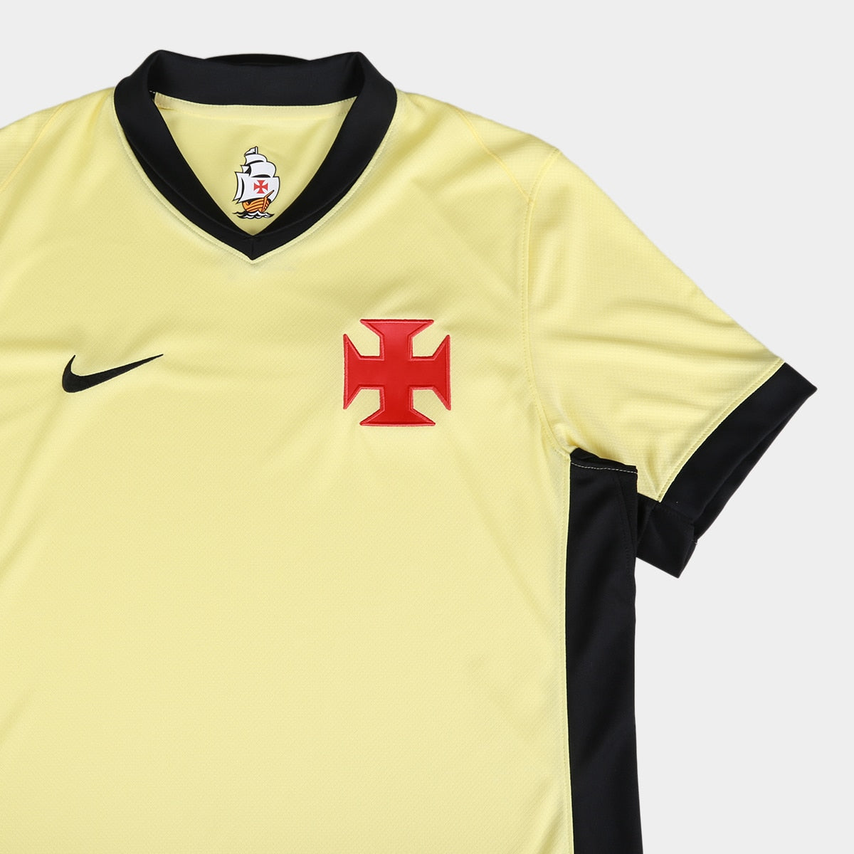 Camisa Vasco III 2026/27 Amarela Torcedor - detalhes de acabamento 5