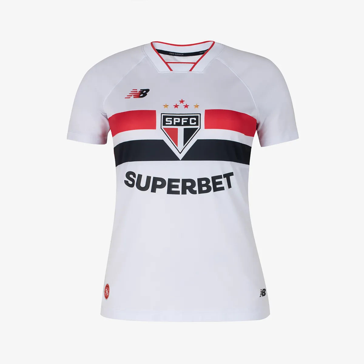 Camisa São Paulo I 2026/27 Branca Feminina Torcedor - vista frontal
