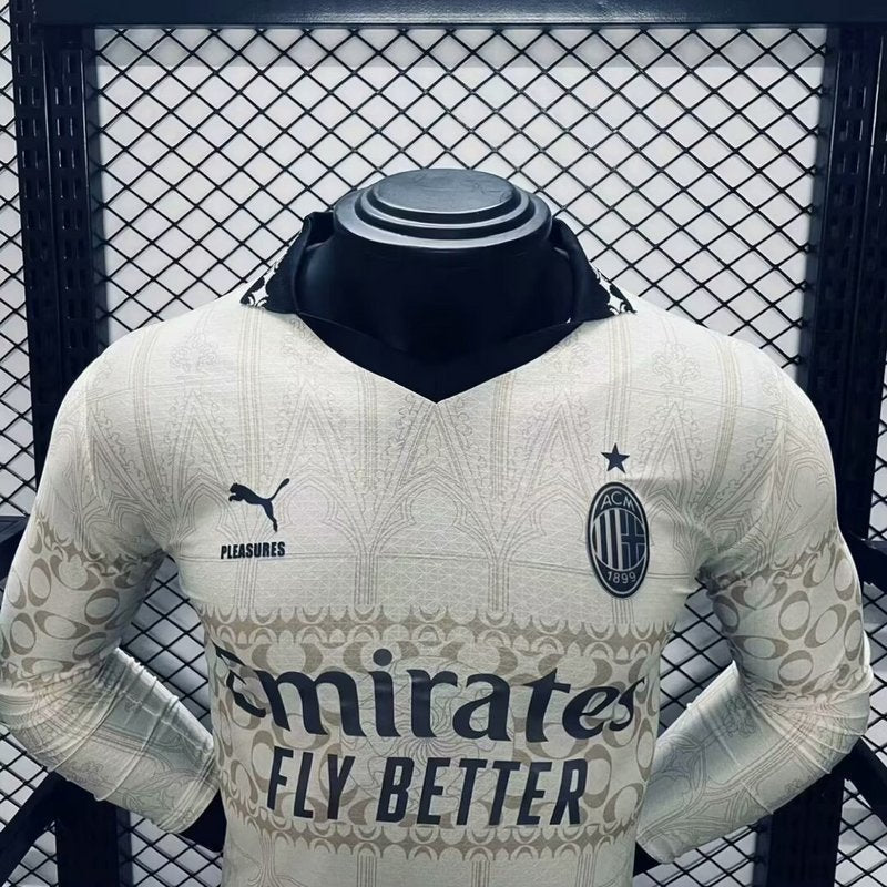 Camisa Milan Edição Collab 2024/25 Manga Longa - Jogador